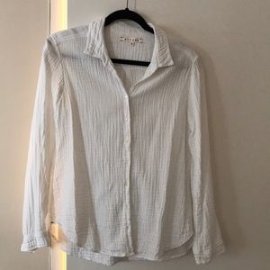 Xirena size M white button down